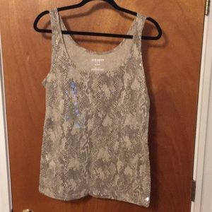 Sequin Tank Top